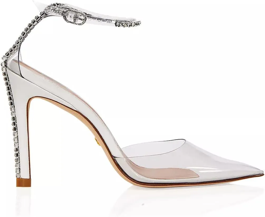 Stuart Weitzman Stuart Glam 100 Strap Pump