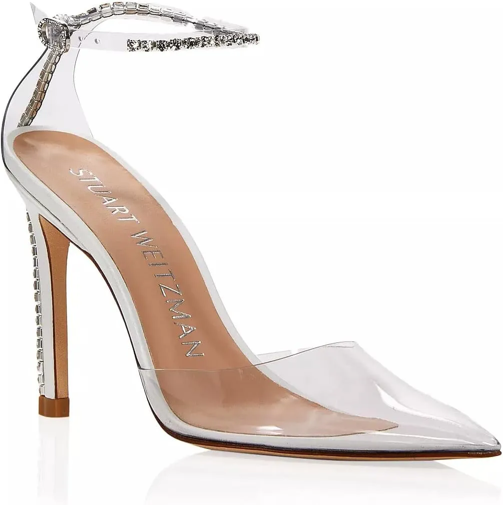 Stuart Weitzman Stuart Glam 100 Strap Pump