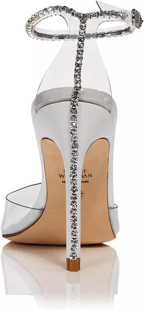 Stuart Weitzman Stuart Glam 100 Strap Pump