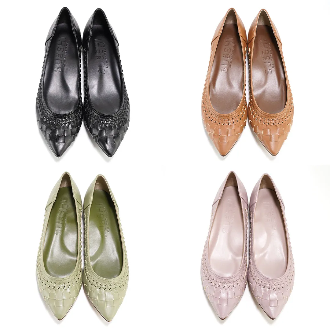 SUaSHI 2276 Stretchable Upper Water-Resistant Mesh Pumps