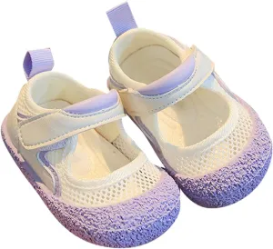 Summer New Mesh Breathable Non Slip Children's Casual Sports Shoes Girls Tennis Shoes Size 5