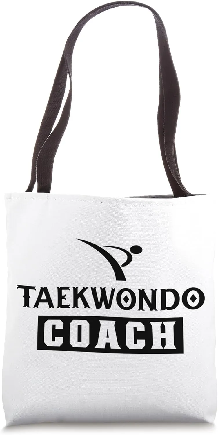 Taekwondo coach Martial Arts Tae Kwon Do Training Fighter Tote Bag