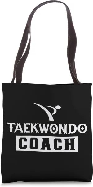 Taekwondo coach Martial Arts Tae Kwon Do Training Fighter Tote Bag