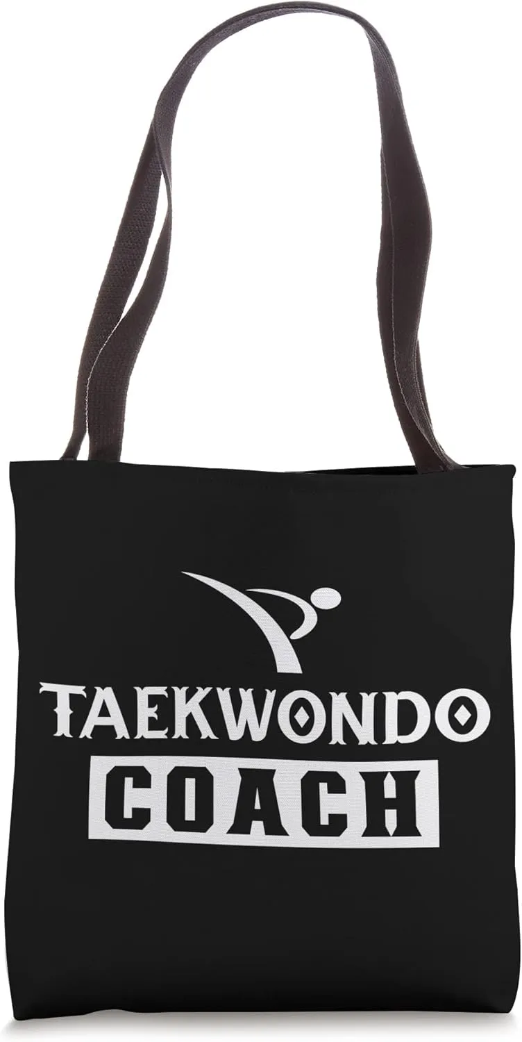 Taekwondo coach Martial Arts Tae Kwon Do Training Fighter Tote Bag