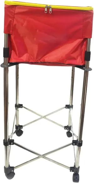 Tennis Ball Cart Removable Tennis Training Device Tennis Trolley with Wheels for Tennis Ball Softball