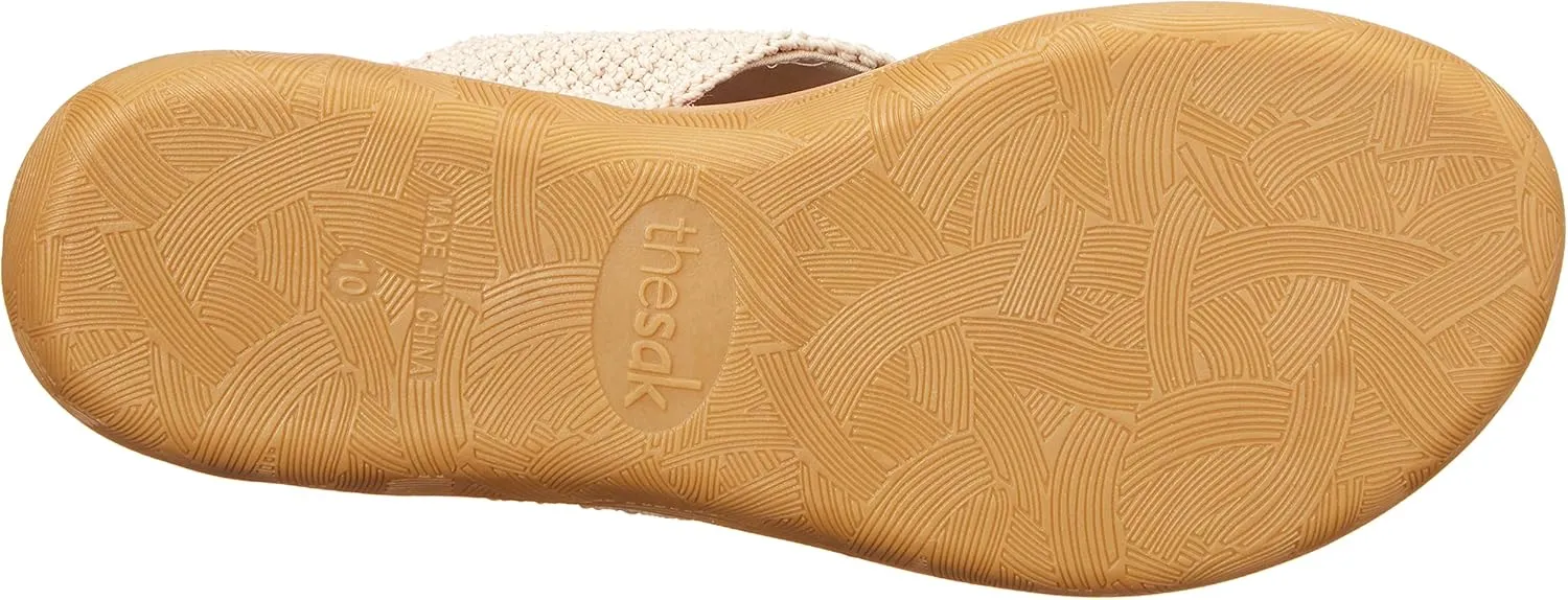 The Sak Shana Thong Sandal in Crochet, Slip On Entry