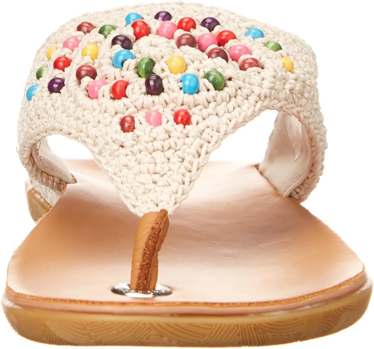 The Sak Shana Thong Sandal in Crochet, Slip On Entry