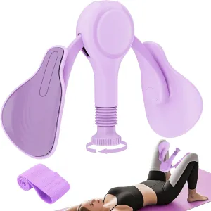 Thigh Master Kegel Exerciser, Pelvic Floor Muscle Exercise Device, Inner Thigh Master Hip Trainer Kegel Exerciser for Postpartum Rehabilitation, Leg Workout Equipment