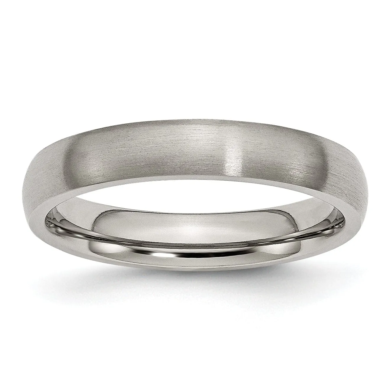 Titanium Brushed Comfort Fit Wedding Band