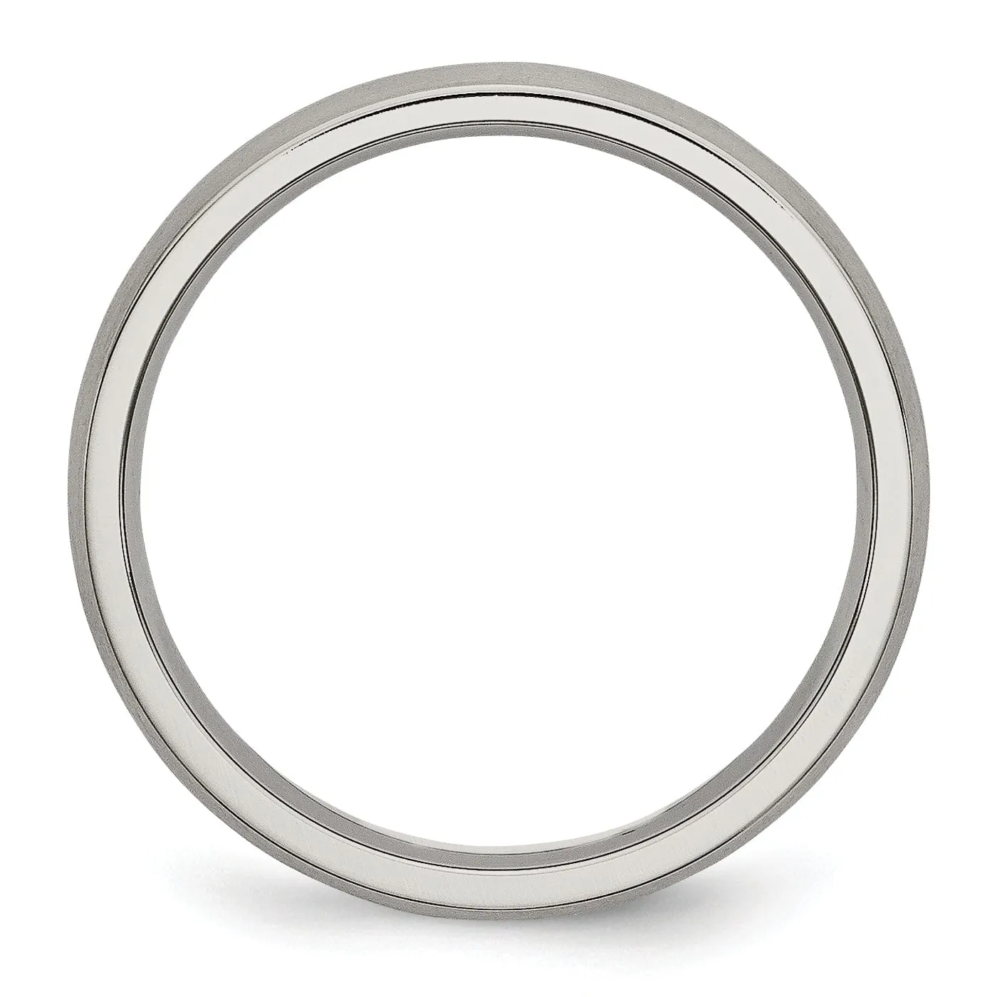 Titanium Brushed Comfort Fit Wedding Band