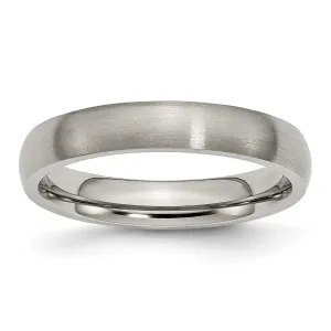 Titanium Brushed Comfort Fit Wedding Band