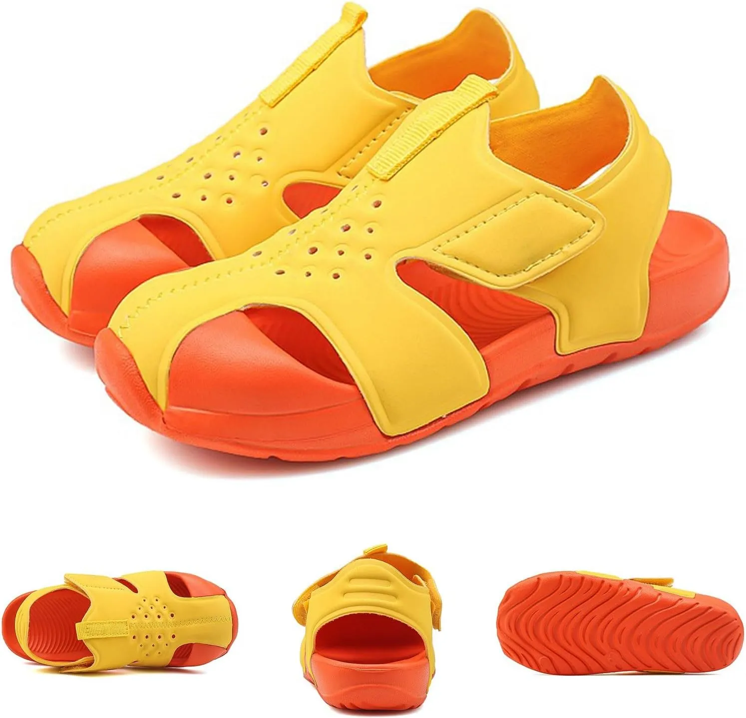 Toddler Water Shoes Barefoot Water Shoes for Kids Baby Wide Socks with Arch Support Breathable Sneakers for Kids Girls