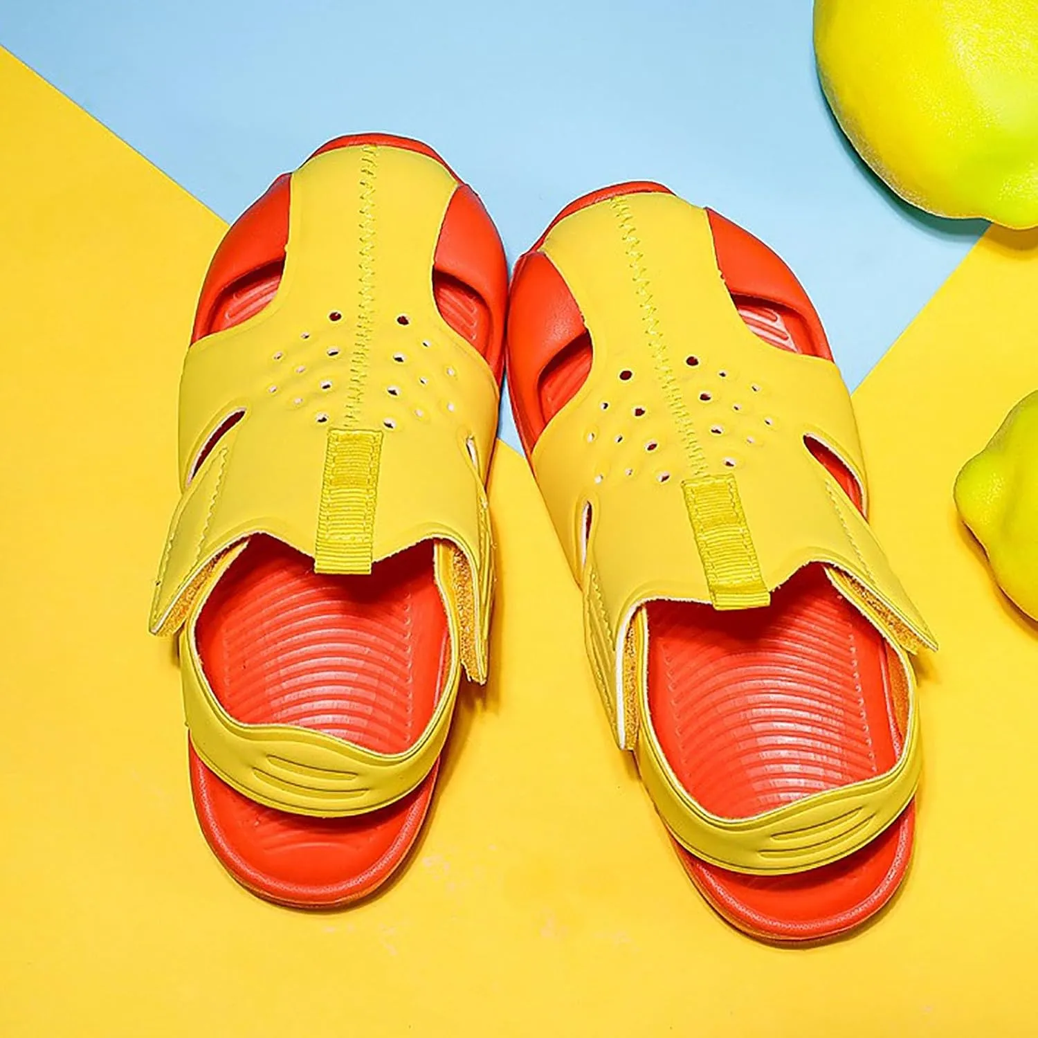 Toddler Water Shoes Barefoot Water Shoes for Kids Baby Wide Socks with Arch Support Breathable Sneakers for Kids Girls