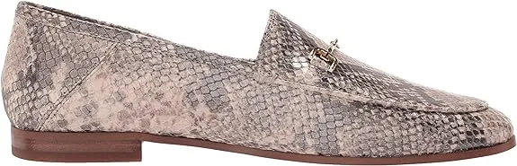 Toe Loafers Edelman Leather Slip Vibrant Classic Snakeskin Loraine Sesame Same-day shipping Sam Almond On