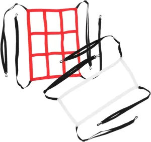 Toyvian 2pcs Baseball Throwing Net Softball Pitchback Training Tool for Enhanced Fielding and Throwing Practice Use Quick Setup
