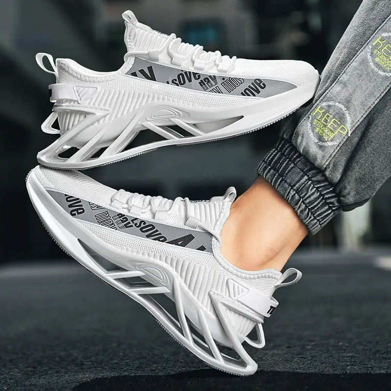 Trainer running red bottom blade Shoes
