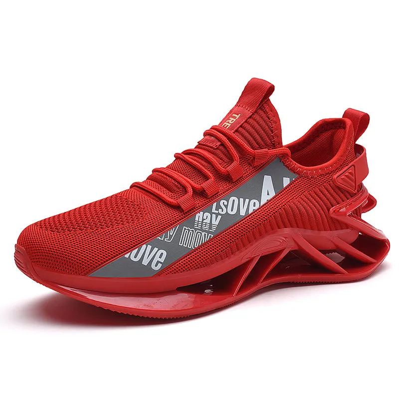 Trainer running red bottom blade Shoes