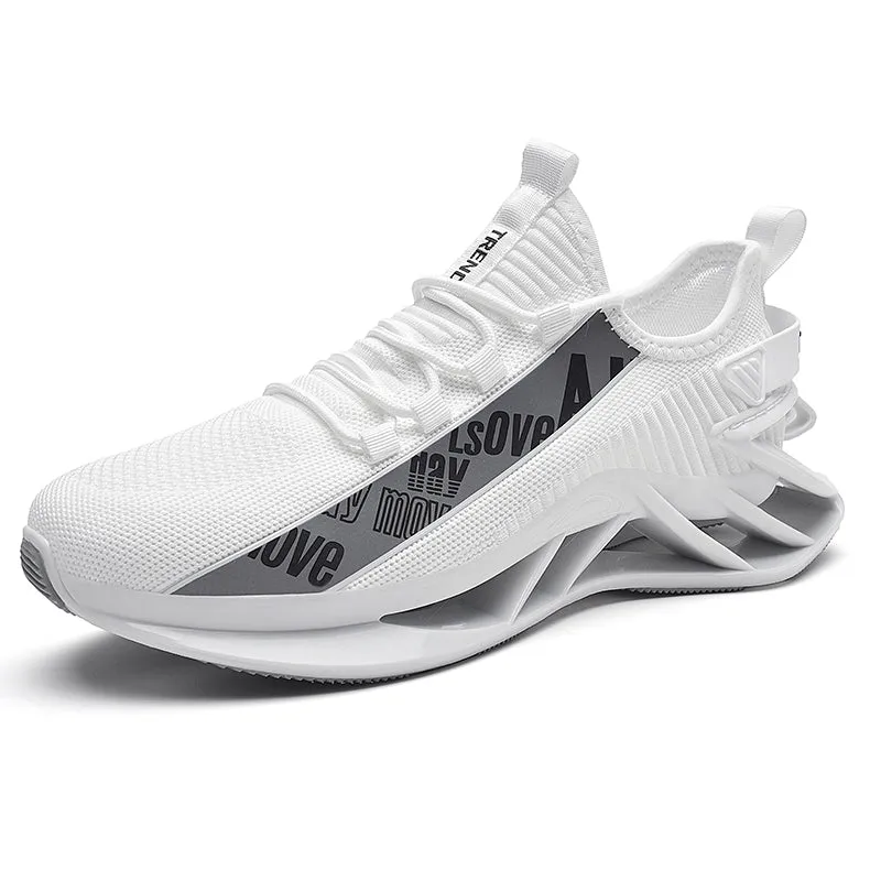 Trainer running red bottom blade Shoes
