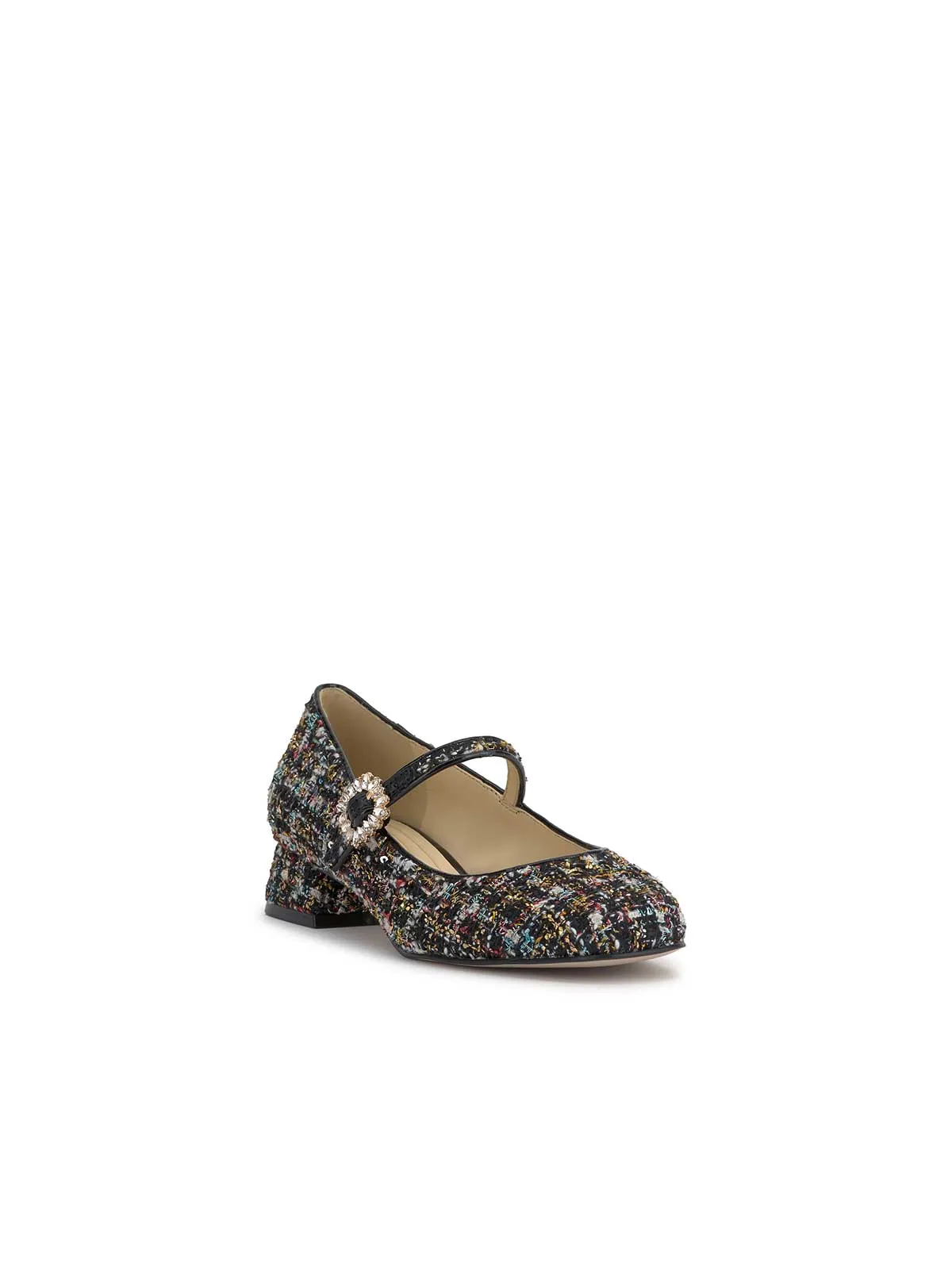 Treen Mary Jane Pump in Tweed Sparkle