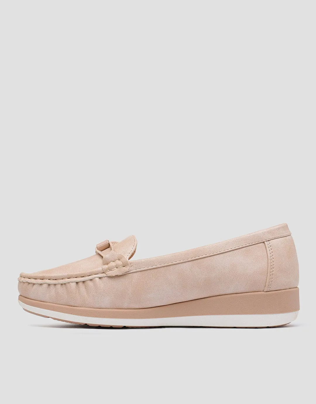 Triset Slip On With Accessories 2 Sepatu Loafer Wanita