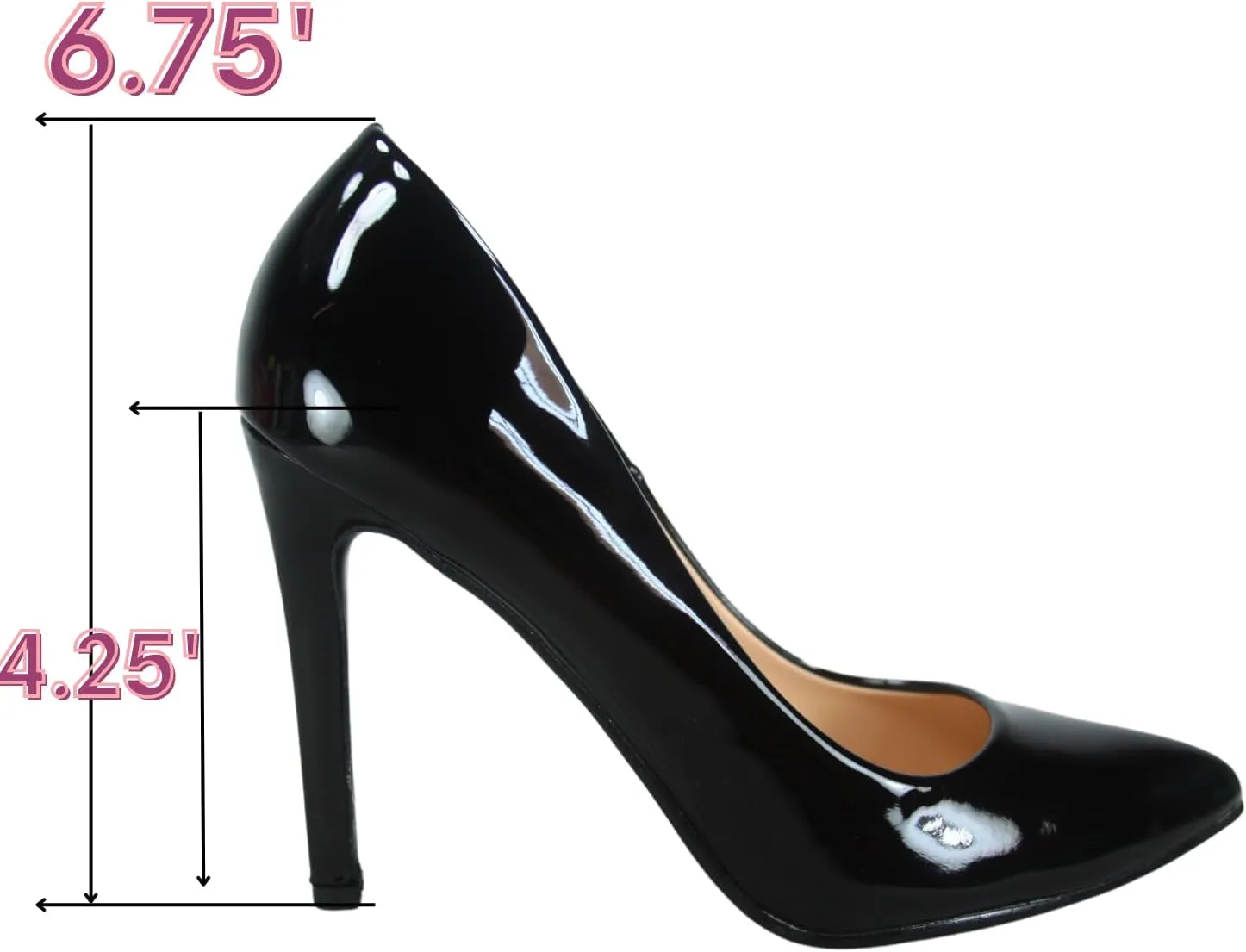 TZ Daisy-01 Women's Closed Toe Pointed Toe High Heel Wedding Dress Pump Shoes