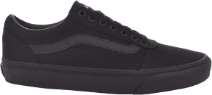 Vans Men's Ward Sneaker, Canvas Black/Black, 8.5 M US