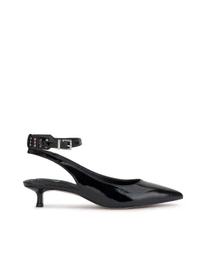 Vellana Kitten Heel Pump in Black