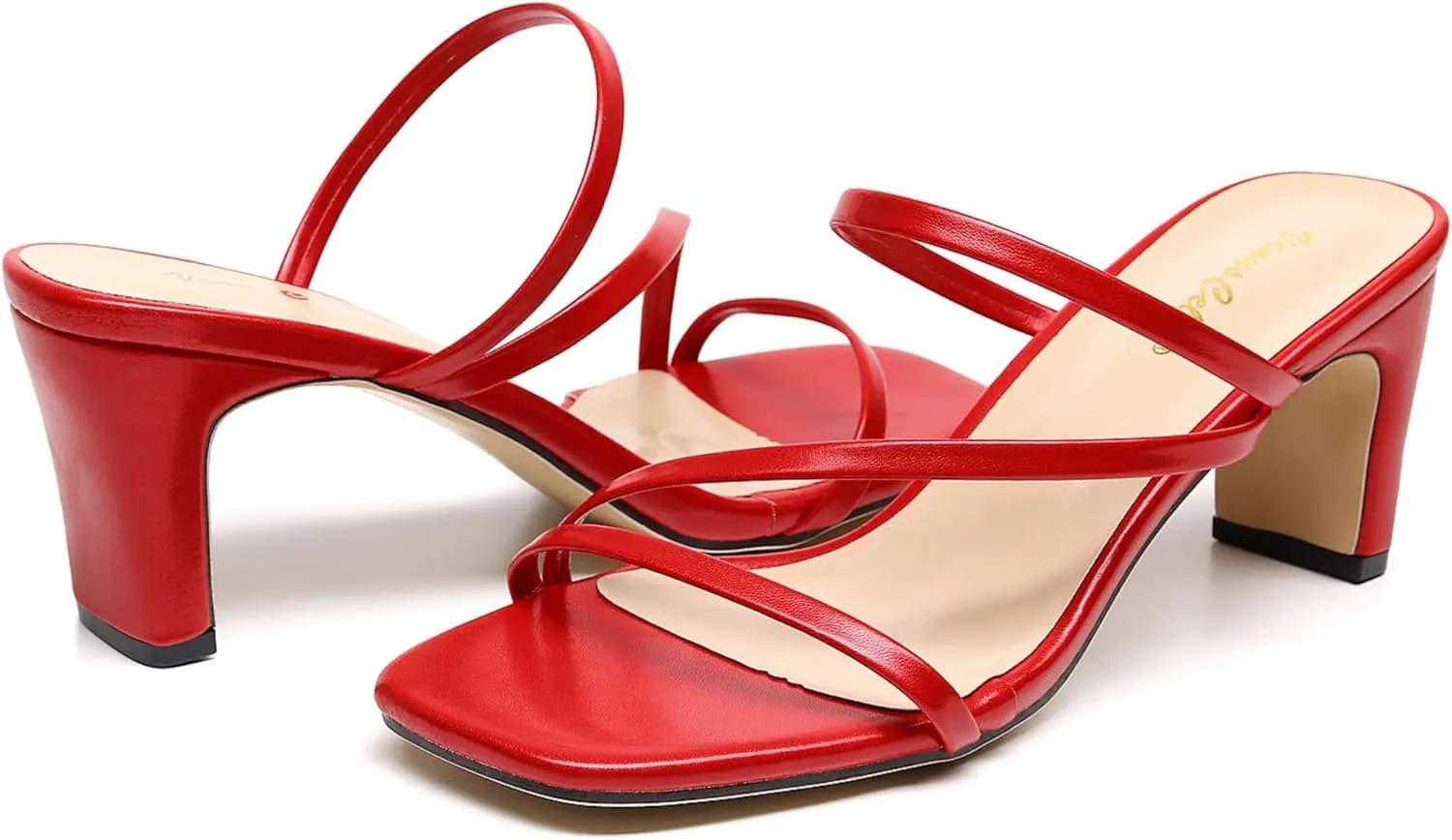 VenusCelia Women's Funky Pump Heeled Sandal
