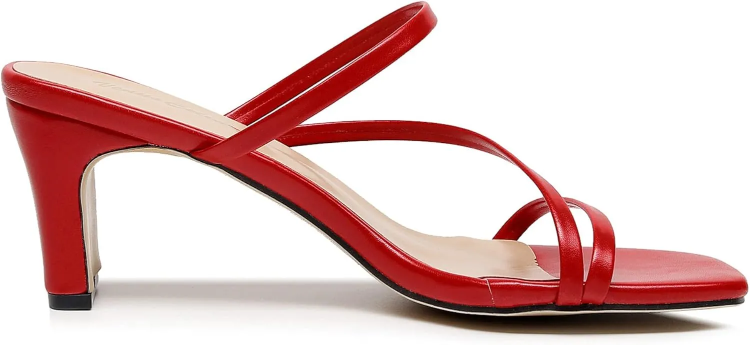 VenusCelia Women's Funky Pump Heeled Sandal