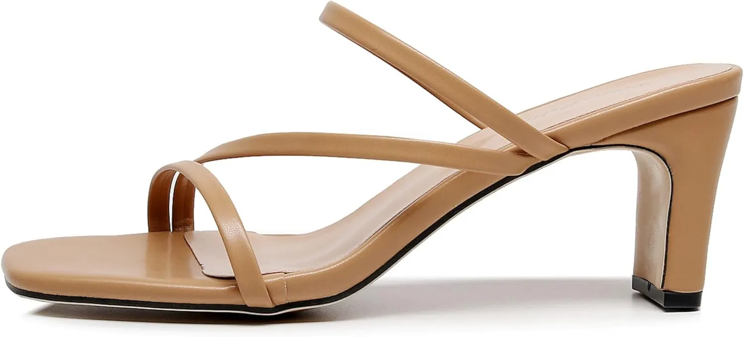 VenusCelia Women's Funky Pump Heeled Sandal