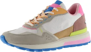 victoria Unisex-Adult Luna Nylon & Suede Multicolor Sneaker