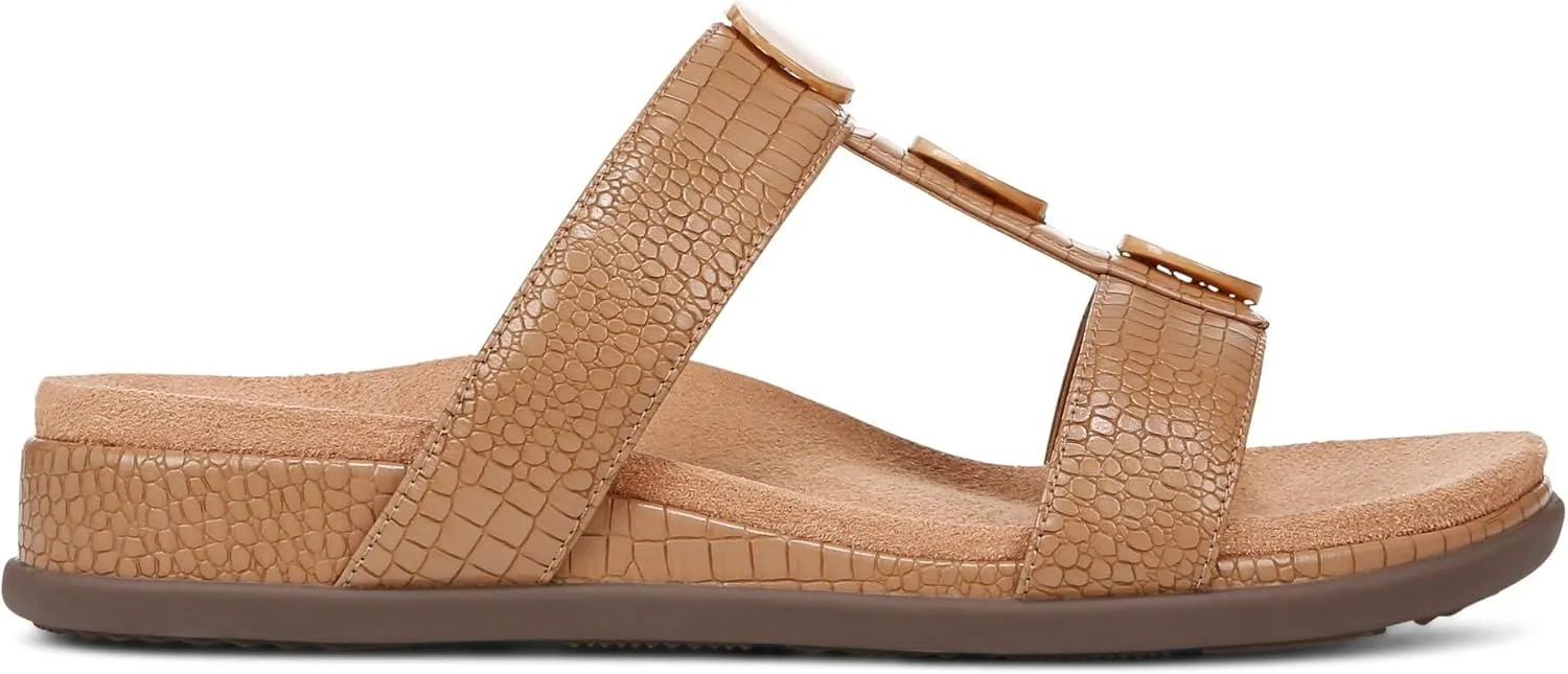 Vionic Serra Women's T-Strap Slip-on Supportive Sandal