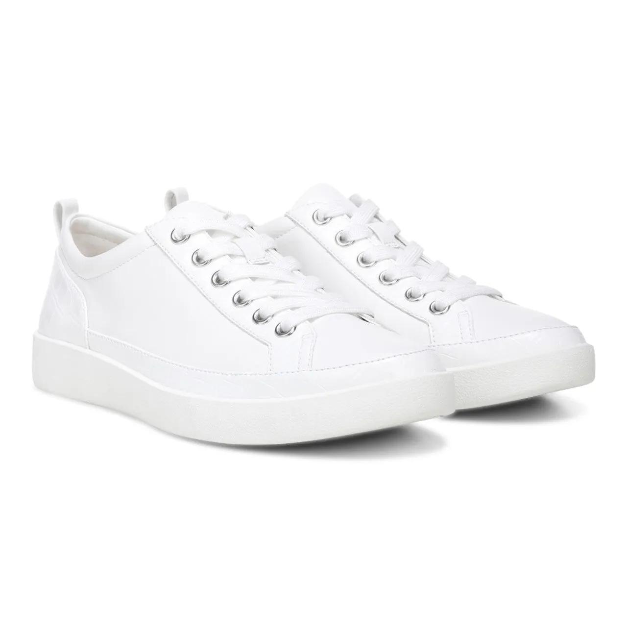 Vionic Winny Casual Sneaker – White | Stylish Comfort & Arch Support