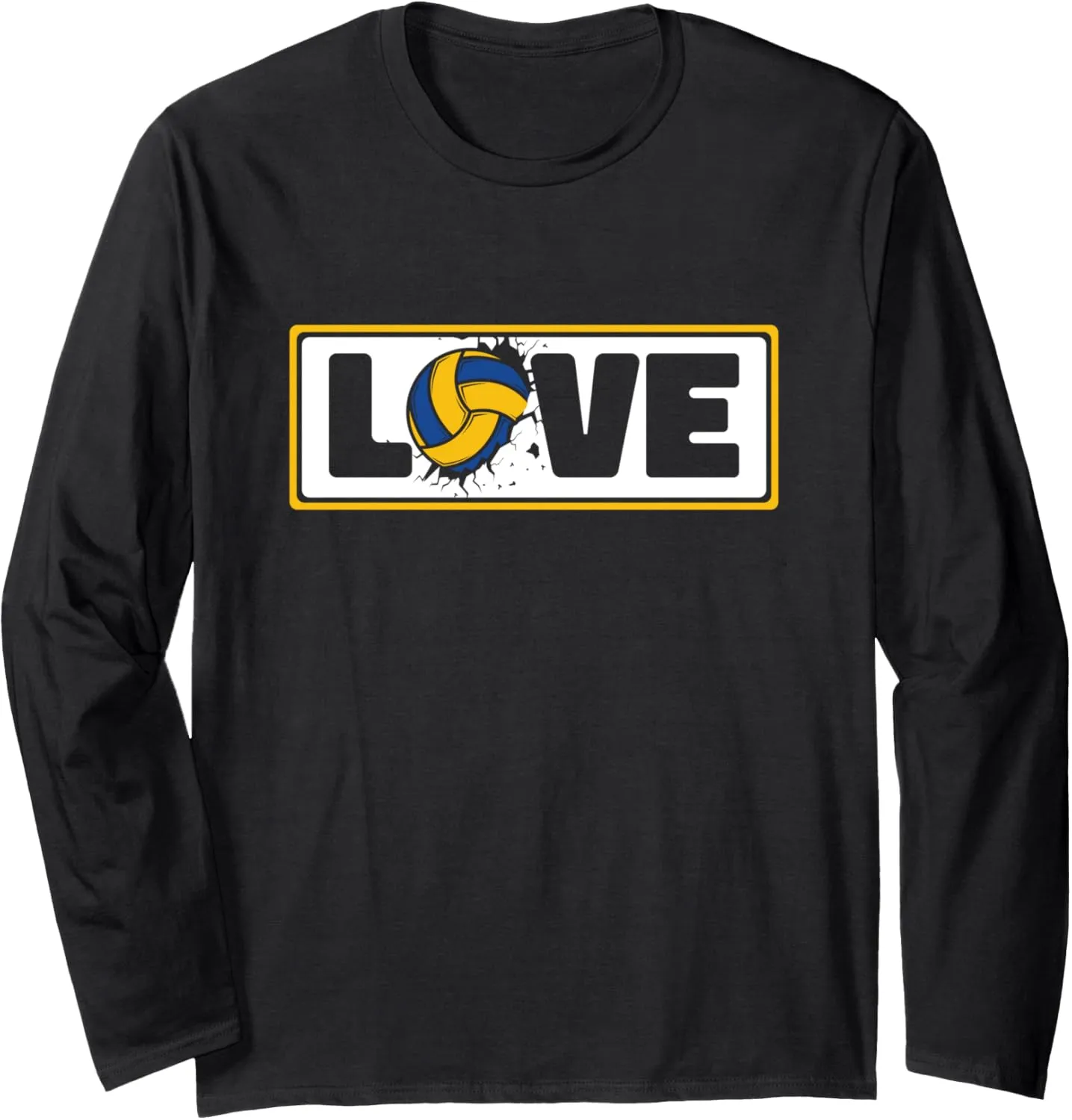 Volleyball Love Team Player Coach Trainer Volleyball Long Sleeve T-Shirt