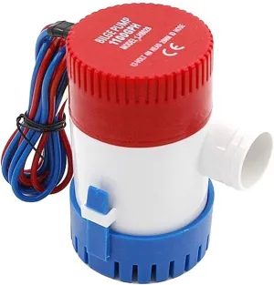 Water Pumps, Parts & Accessories Dc 12v 24v Bilge Pump, Submersible Electric Water Pump For Seaplane Civil Ship(750GPH 12V)