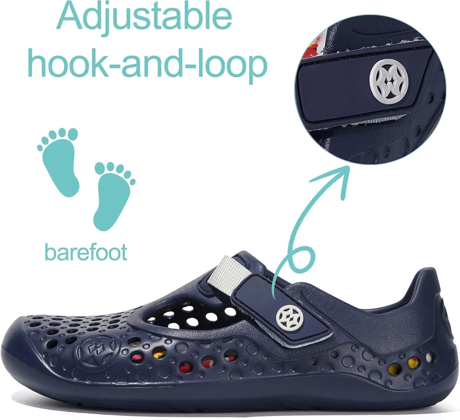 Water Shoes for Kids Swim Aqua Shoes Toddler Boys Girls Barefoot Sport Beach Pool Sandals Quick Dry Lightweight Breathable Slip on Sneakers (Toddler/Little Kid/Big Kid)