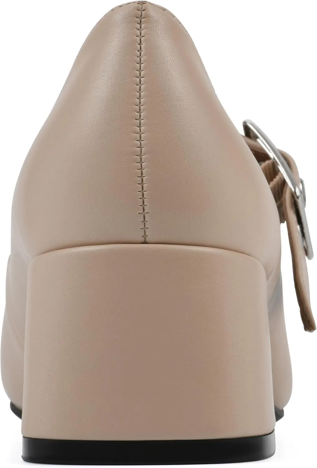 WHITE MOUNTAIN Women's Lasso Mary Jane Block Heel