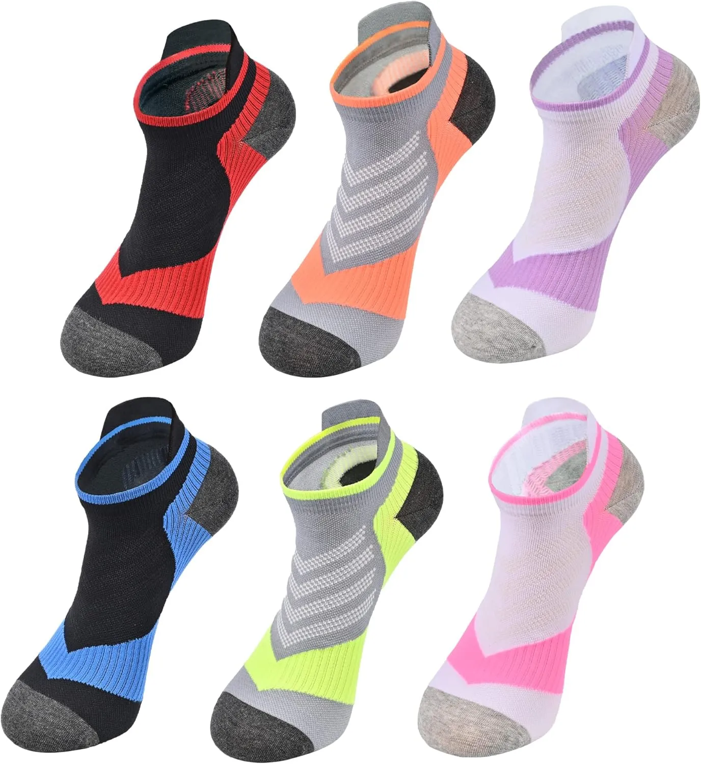 Women's Anti Stink Seamless Breathable Low Cut Compression Sports Running and Cycling Socks