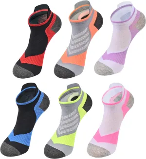 Women's Anti Stink Seamless Breathable Low Cut Compression Sports Running and Cycling Socks