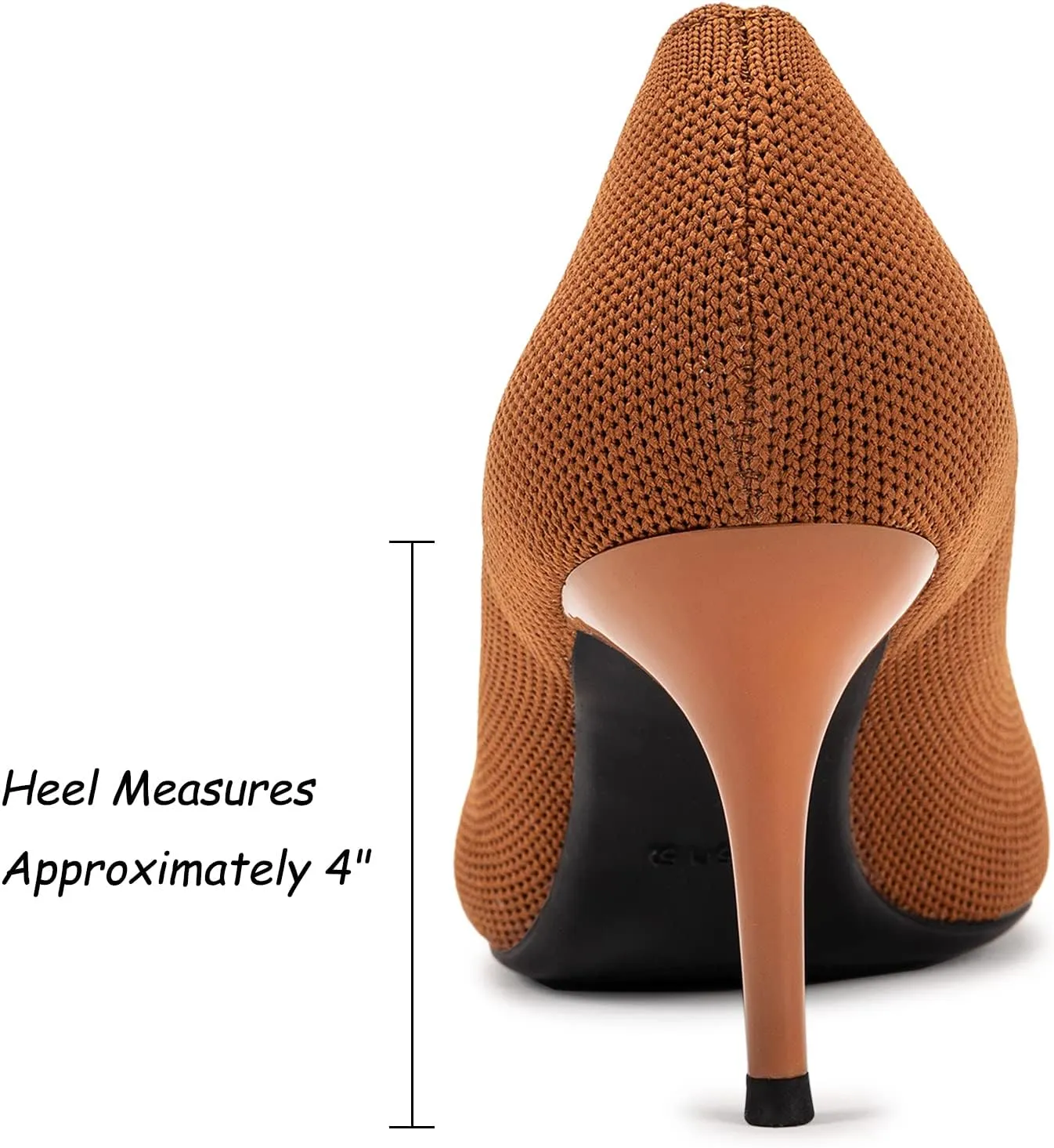 Womens Low Heel Pointed Toe Pump Shoes
