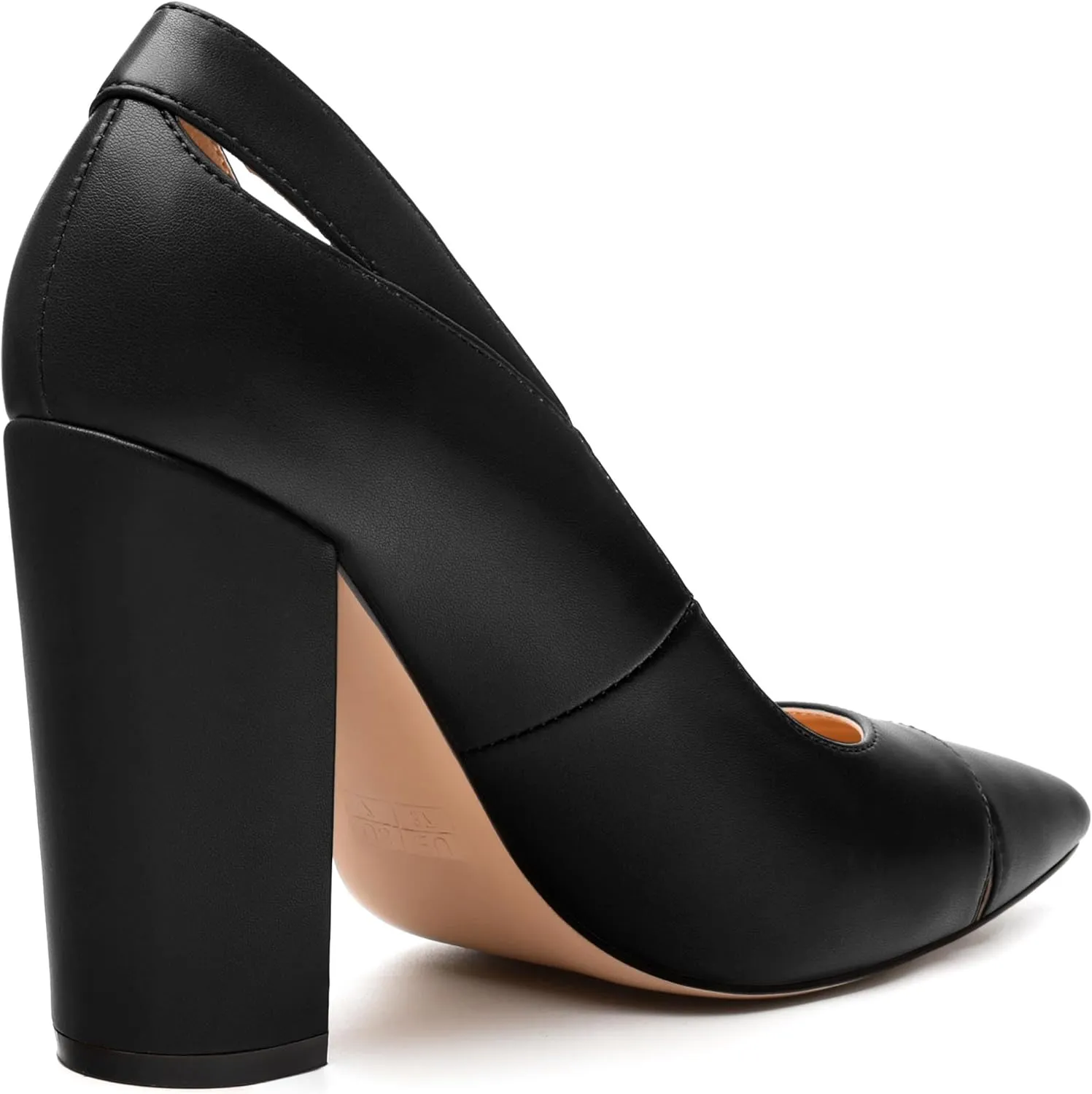 Women's Pumps, Pointed Toe High Heels Shoes for Women, Fashion Classic Pointed Toe High Chunky Heel Dress Pump Shoes