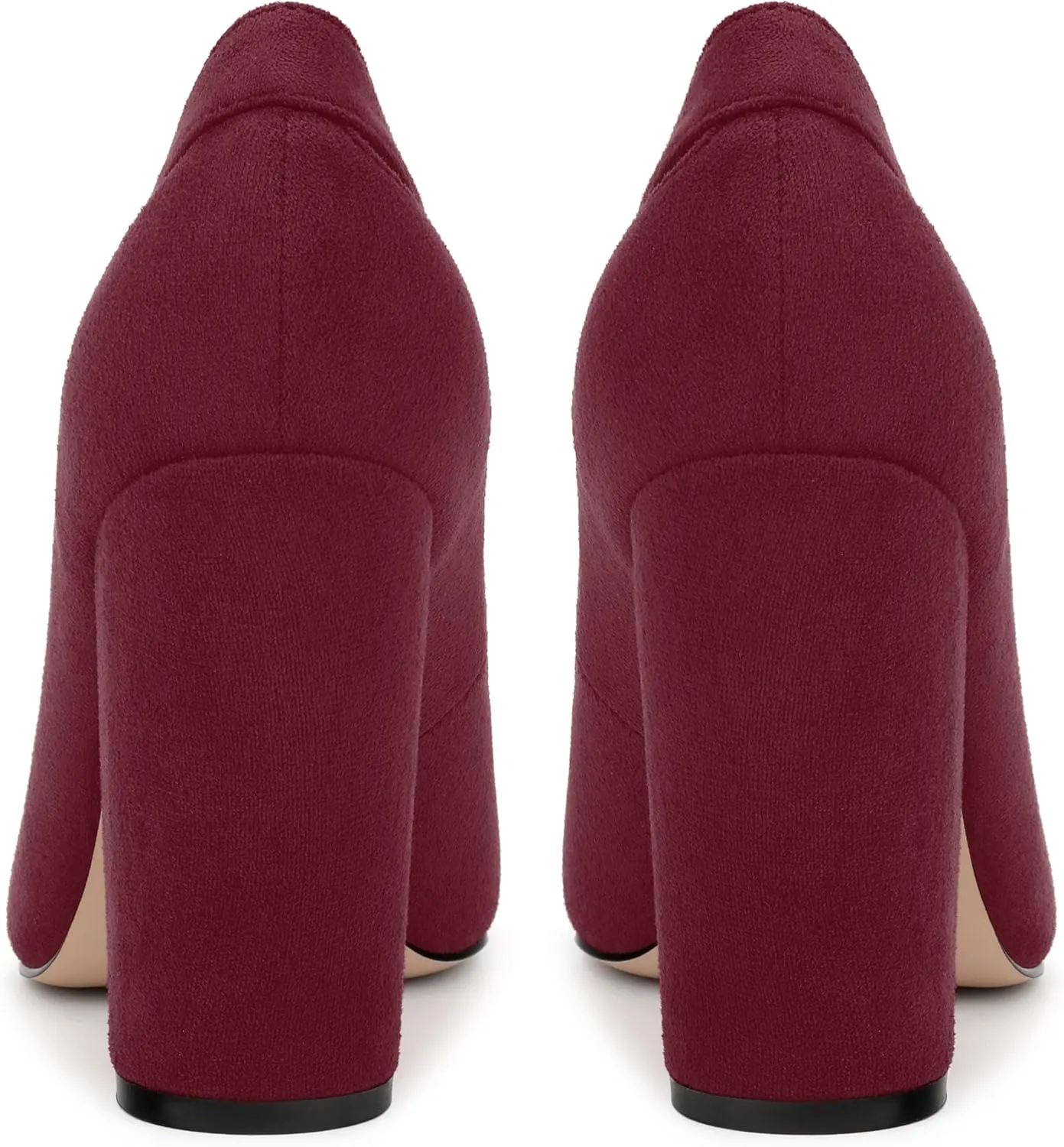 Women's Pumps, Pointed Toe High Heels Shoes for Women, Fashion Classic Pointed Toe High Chunky Heel Dress Pump Shoes