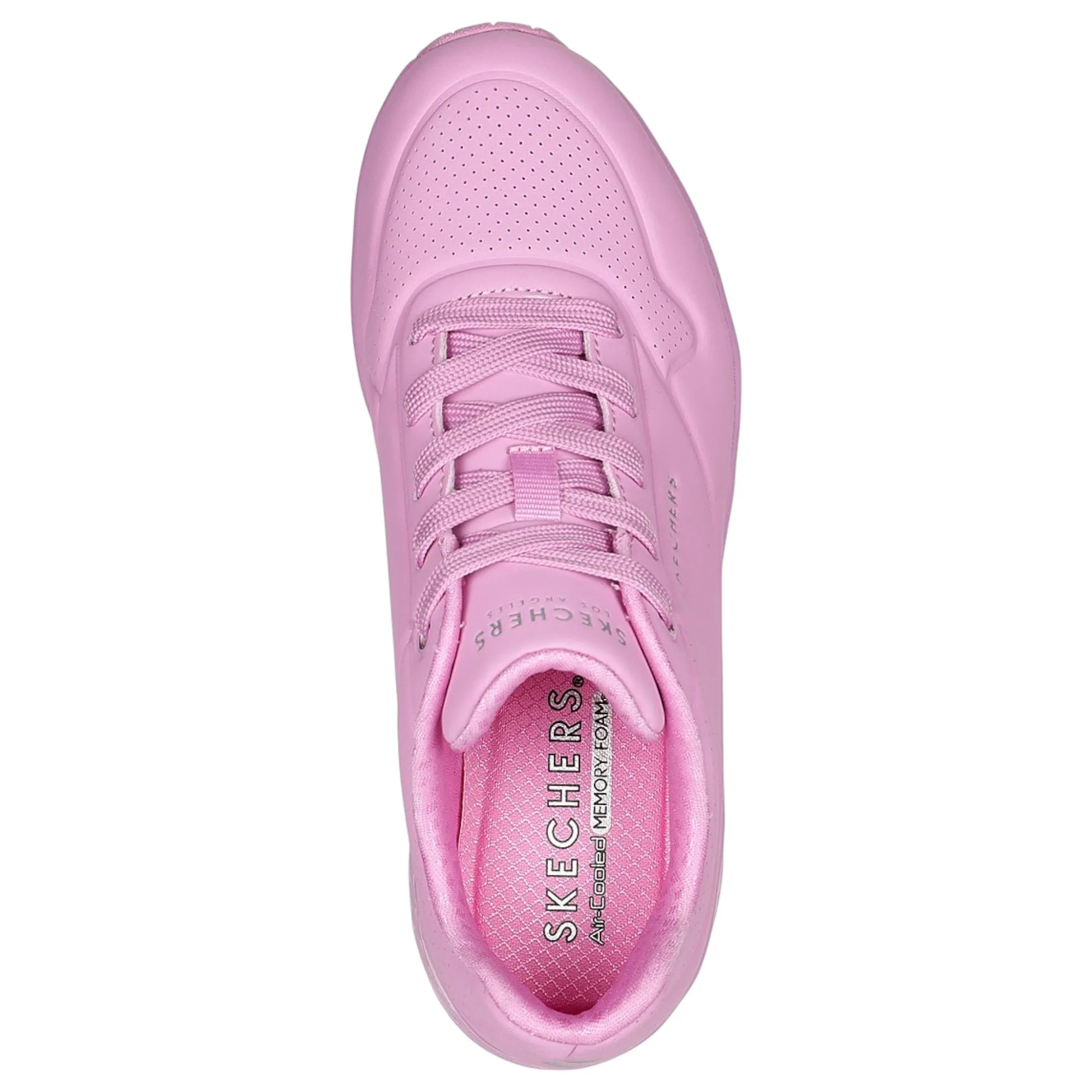 Womens Skechers Uno - Stand On Air Shoes Pink