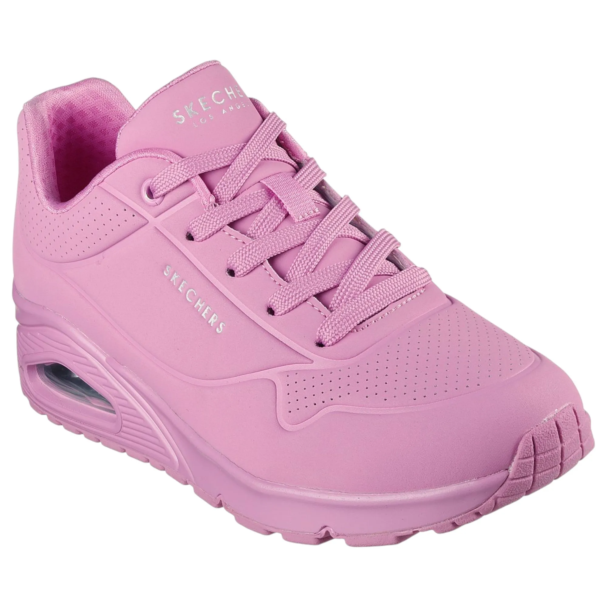 Womens Skechers Uno - Stand On Air Shoes Pink