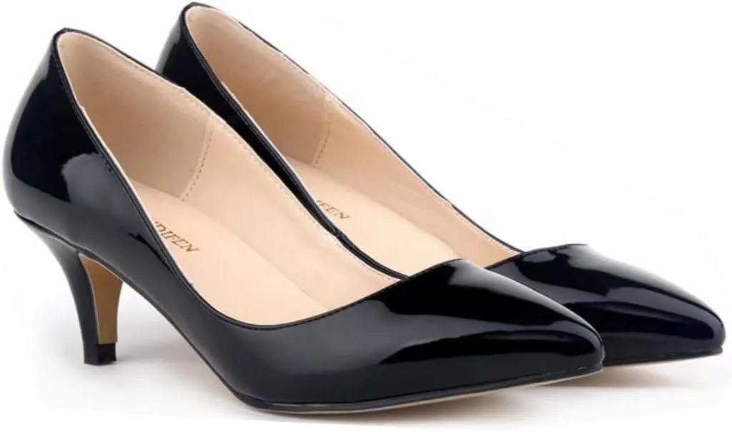 Women's Stiletto High Heel Pumps Classic Party Wedding Pointed Toe Pump Shoes
