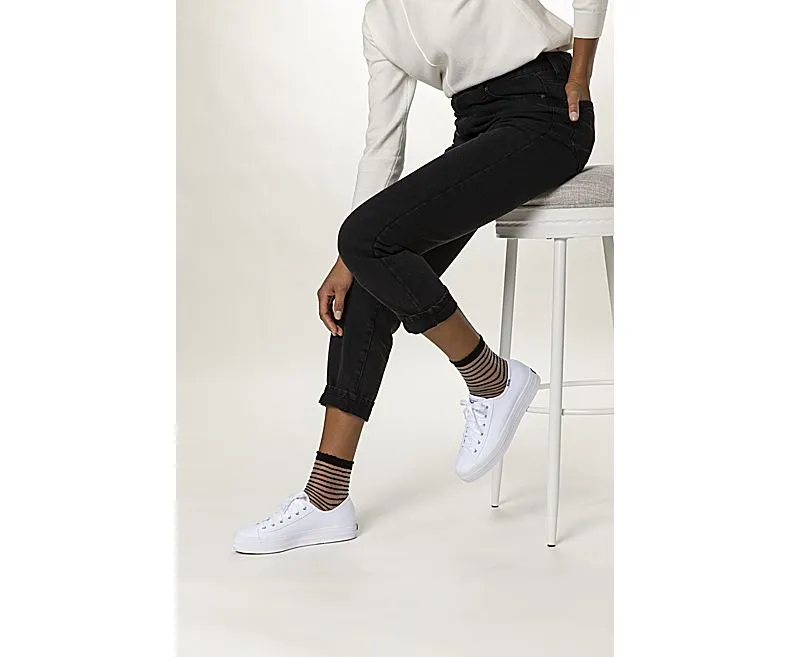 Women's Triple Kick Canvas White