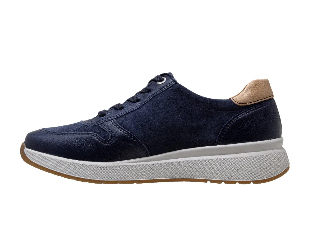 Womens Zip Heaven Denim Combi Trainers