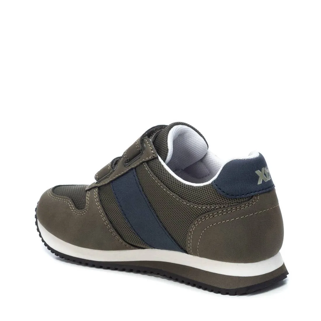 Xti Boys Khaki Twin Velcro Trainer 57795