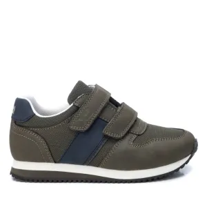 Xti Boys Khaki Twin Velcro Trainer 57795