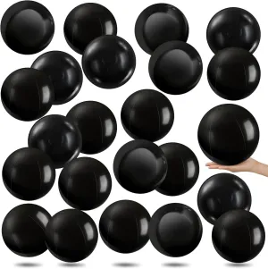 Yinder 24 Pieces Inflatable Beach Ball 6 Inches Pool Floating Ball Under The Sea Party Decorations Bubble Ocean Summer Pool Toys Party Supplies